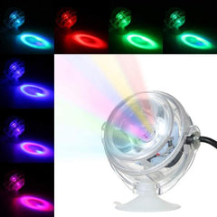 Submersible Round LED Light 7 Colors