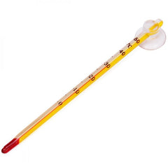 Aquarium Thermometer Long Yellow