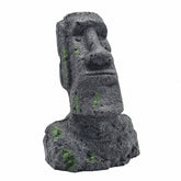 Easter Island Stone Statue Resin Ornament Fish Tank Aquarium Decoration