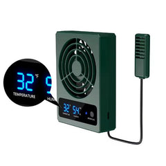 Nomoypet Intelligent Screen Display Fan Remove Excess Humidity