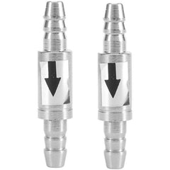 Stainless Steel One Way Check Valve Non Return Air CO2 Line 4/6mm