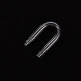 Aquarium Glass U Pipe Connector for CO₂ & Air Tubing