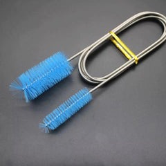 Cleaning Double-Ended Flexible Brush – 155 cm – Blue / White / Yellow / Black