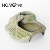 Nomoypet Reptile Hide, Platform, Planting and Water Flowing Landscape in one