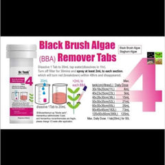 DR. Tank Black Brush Algae (BBA) Remover Tabs (50 Tabs)