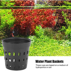 Aquarium Baskets Plant Containers, for Hydroponics Aquaponics 2 Sizes