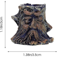 Reptile Food Water Bowl Imitating Natural Rock Resin Tortoise Food Containers