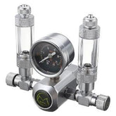 Mufan Double Co2 Regulator with Dual Bubble Counter