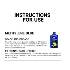 YEE Methylene Blue 235ml and 535ml Treatment for Bacterial Infections