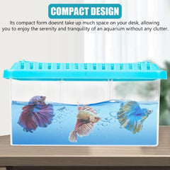 3 in 1 Betta Box Isolated Breeding Box (18.5 x 9.5 x 9cm)