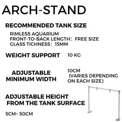 Week Aqua Arch Stand DJ-L-60cm/90cm/120cm