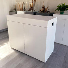 Fish Tank Base Cabinet Environmental Protection Wood Waterproof Aquarium – 2 Colors