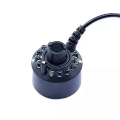 Humidifier Smoke Machine Mist Maker - BLACK - WITH LIGHT