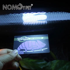 NOMOYPET Living in Nature New UV Test Card Sensor for Reptile