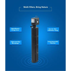 Aquarium 12W / 18W / 25W / 35W Submersible Internal Filter