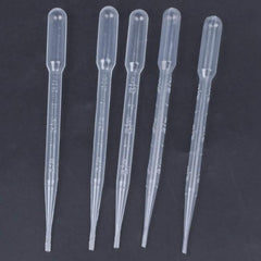 3ML Capacity Clear Pipettes Droppers 15cm