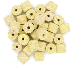 Aquarium Filter Media Ceramic Yellow Breathing Bio RING - 500 GMS