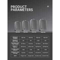 Mute Design Oxygen Air Pump 3W/YEB-901