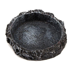 Turtle Feeding Bowl N18 – Natural Rock Design | 8×8×2 cm