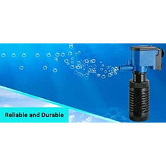 4 in 1 Multi-Function Internal Filter 3.5W 350L/H for small Aquarium ZY-M2