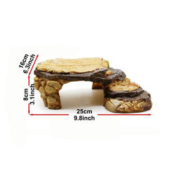 Extra Large Turtle Resting Basking Platform Reptile Terrarium Rock Landscaping