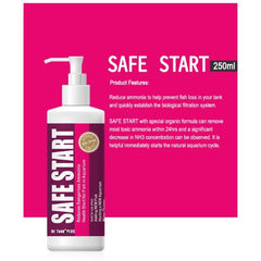 Dr. Tank Safe Start 250ML Reduces Ammonia and Healthy Start for Fish