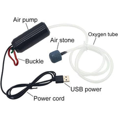 USB Aquarium Air Pump Portable Fish Tank