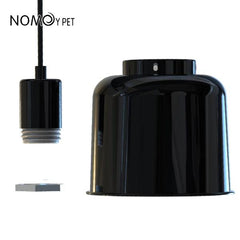 Nomoypet Removeable Lamp Shades Holder for Reptiles Deep Dome 5.5 and 8.5Inch