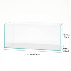 Super Ultra Clear Glass Tank 120x60x60cm