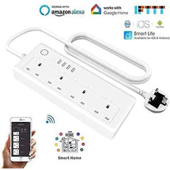 Smart Power Extension Wi-Fi Plug 13A