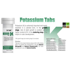 DR TANK Potassium Tabs (50 TABS)