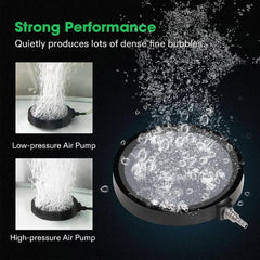 Aquarium Round Air Stone Disc Bubble Diffuser (2 Sizes)