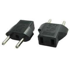 American US to European EU Power Outlet Plug