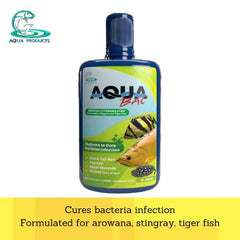 CZ Aqua bac 100ml Treat Bacterial Infection Arowana Stingray Tiger Fins Tail Rot
