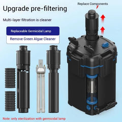 SUNSUN YWY-800 Eco-Friendly Plastic Aquarium External Canister Filter