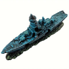 Shipwreck Ship Aquarium Décor 21 x 3.5 x 10cm