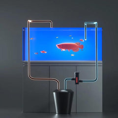 Inline UV sterilization lamp 7W Fish tank Disinfection