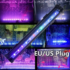 LED Submersible Underwater Aquarium Light with Remote + 1.5 m Air hose