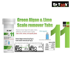 Dr. Tank Green Algae and Lime Scale Remover 50tabs