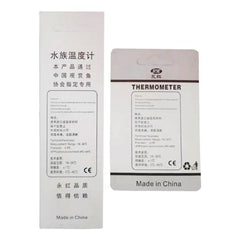 Aquarium Thermometer Strip, 64℉ to 93℉ & 18℃ to 34℃ Adhesive Sticking