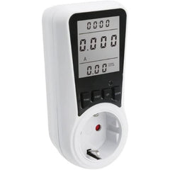B&K AC 230 V Power Meter Power Consumption Meter Socket with LCD Display EU