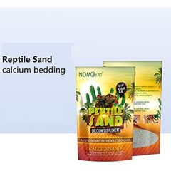 Nomoy Reptile Sand 1.8KG Terrarium Calcium Sand Suitable for Turtles, Geckos, Beard Dragons
