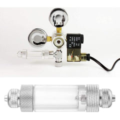 CO2 Bubble Counter Double Head