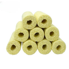 Yellow Bio Block Filter Media Small Round 9.5x2.8x1.5cm