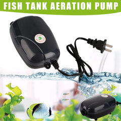 Ultra Silent RS-290 Aquarium Fish Tank Oxygen Air Pump