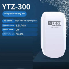 YEE Mute Aquarium Oxygen Air Pump 3W