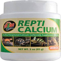 Zoo Med Calcium with Vitamin D3 Reptile Food, 3-Ounce B&K