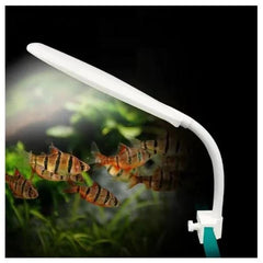 Aquarium 12W LED Clip Light 3600 Adjustable