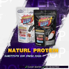 Power Up Goldfish Food Premium Grade Sinking Pellet 150g