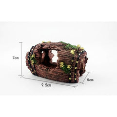 Aquarium Barrel 3D Resin Caves Hide Shelter 3 Sizes